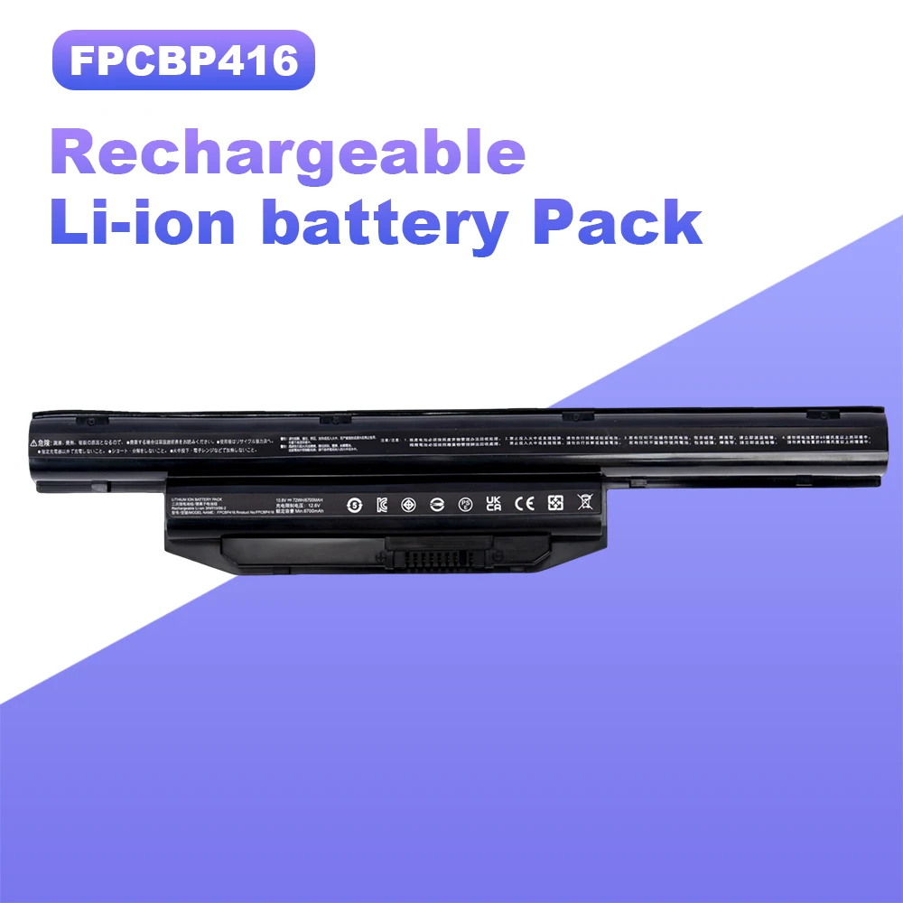 

FPCBP416 FPCBP429 Battery for Fujitsu LifeBook AH564 E733 SH904 FFPCBP426 FPCBP404 FPCBP434 FPCBP405 36 Months Free Warranty