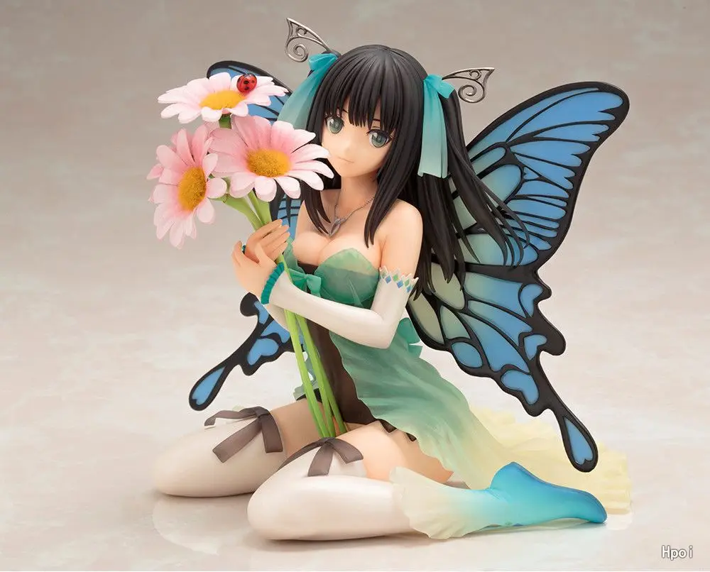 

14cm Magical Girl Raising Project Daisy Butterfly Fairy Anime Figure Model Statue Collection Desktop Decoration Ornament Toys