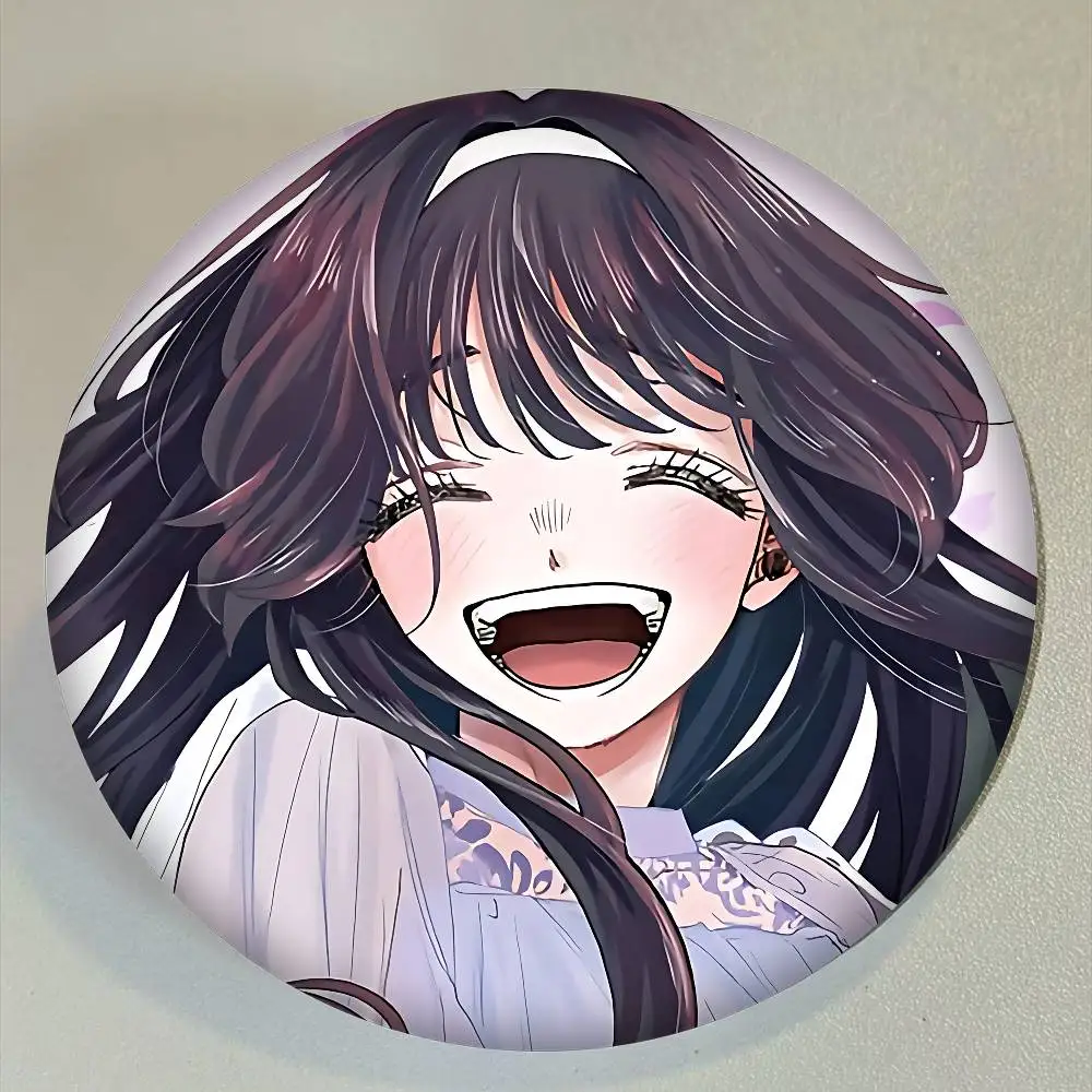 جديد K-Kaoruko Waguri تخصيص لينة زر دبوس للنساء مجوهرات إبداعية مضحك شارة الكرتون عاشق قبعة