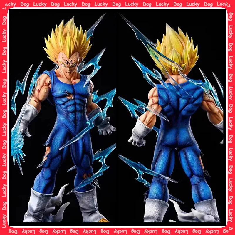 

28cm Dragon Ball Z Anime Figure Majin Vegeta Action Figure GK Super Saiyan Vegeta Figurine Adult Collection Model Toys Gifts