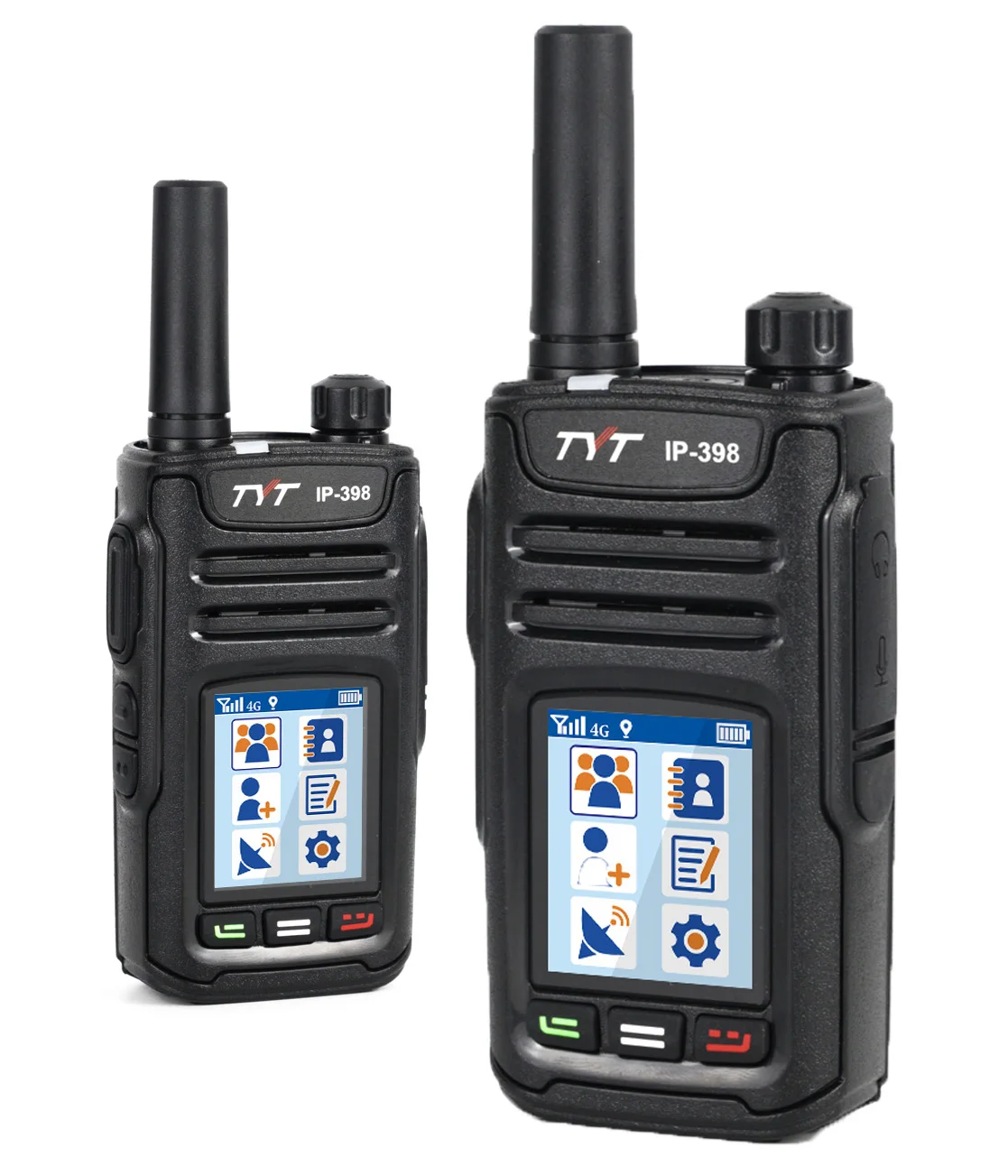 

GPS long talkign range device IP-398 hot sales voice record SOS walkie talkie TYT Lte