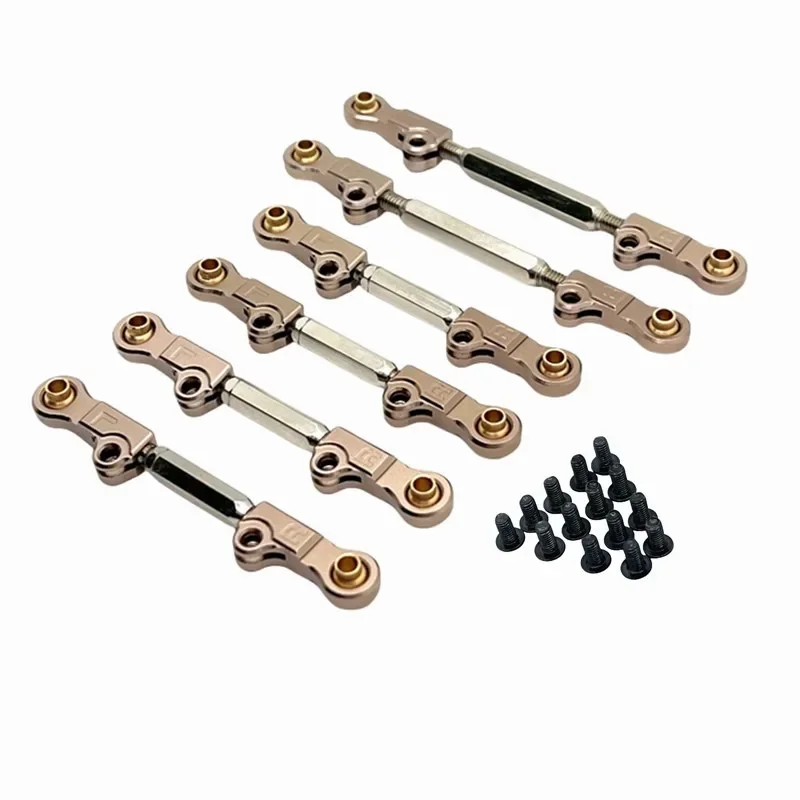 

Metal Upgrades Remote Control Car Replacement Adjustment Rod P73200 P73240 Parts Set Fit For MJX 1/7 7303 RC Car