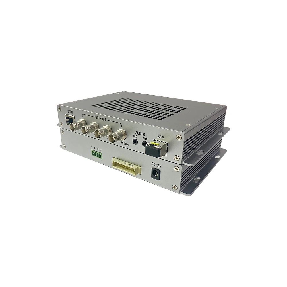 3G SDI Fiber Extender 20km Long-distance Transmission 1080P60Hz Sdi Fiber Converters