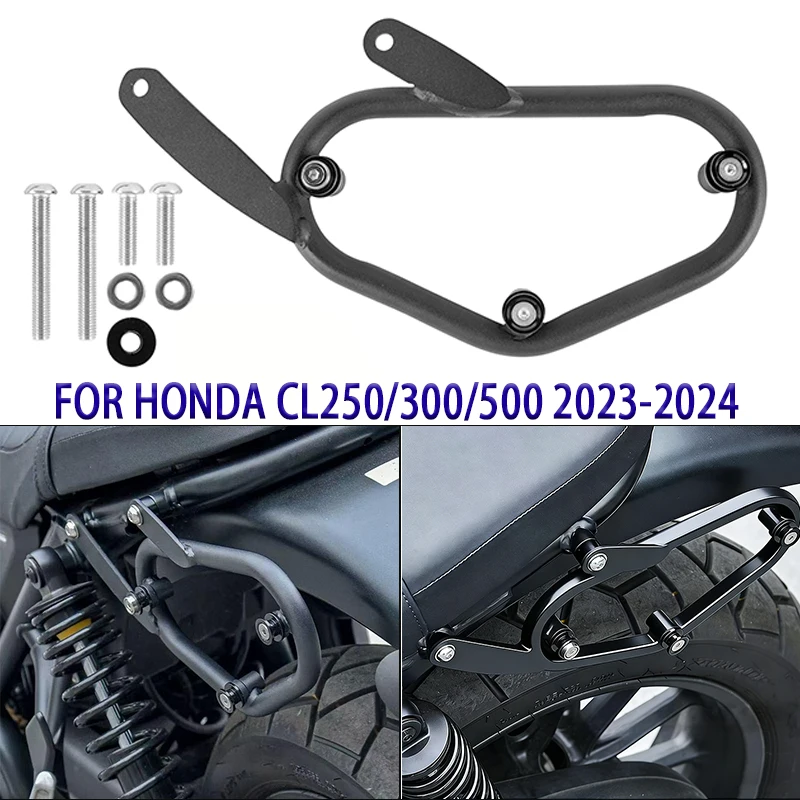 

For Honda CL300 CL500 CL250 2023 2024 CL 300 Saddlebag Support Bracket Motorcycle Side Mount Holder Bags Luggage Rack Bars Rack