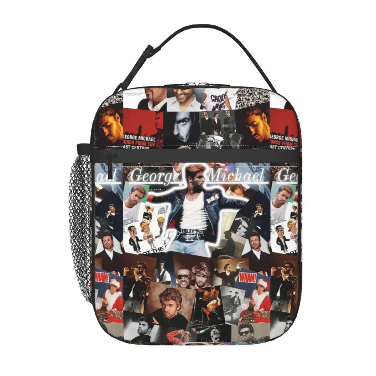 George Michael Insulated Lunch Bag for Women Children Portable Food Boxes Thermal Lunch Box Tote