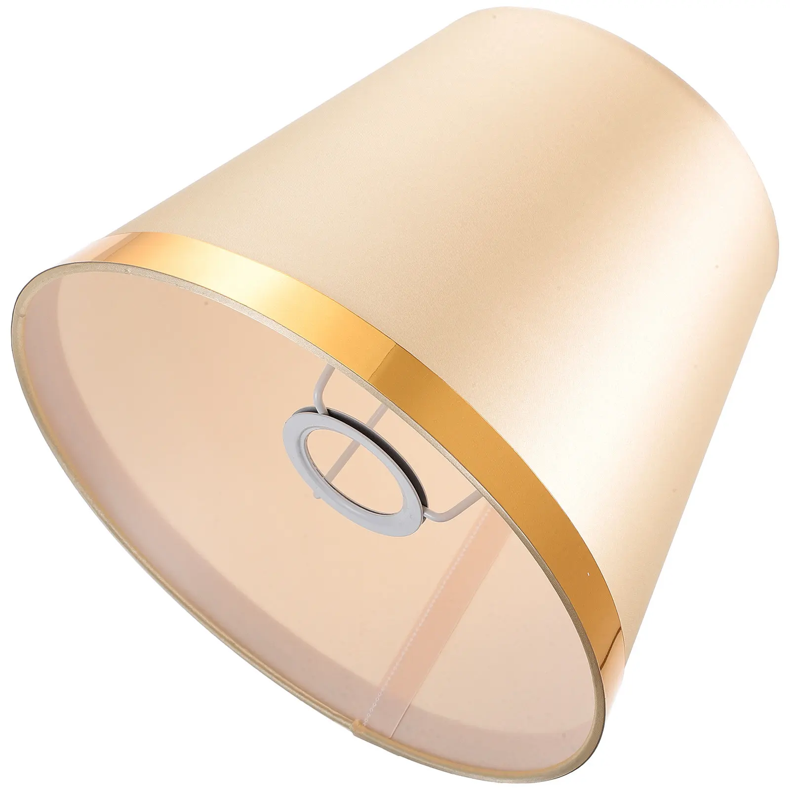 

1Pcs Classic Cloth Lampshade Golden Household Lamp Cover Creates Romantic Warm Atmosphere Suitable for Floor Ceiling Wall Lamps