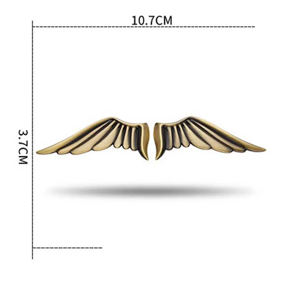 Spatbord achterklep badge sticker accessoires kofferbak embleem Eagle Wing auto sticker auto zijspatbord sticker 3D metalen auto sticker