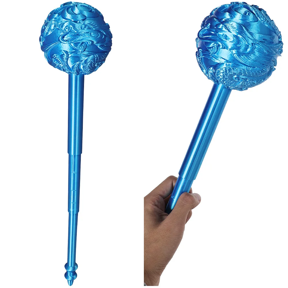 Aobingคอสเพลย์Ao Bingอาวุธ2025ภาพยนตร์Ne Zha 2เครื่องแต่งกายค้อนน้ําแข็งเครื่องประดับของขวัญฮาโลวีนCarnival Props