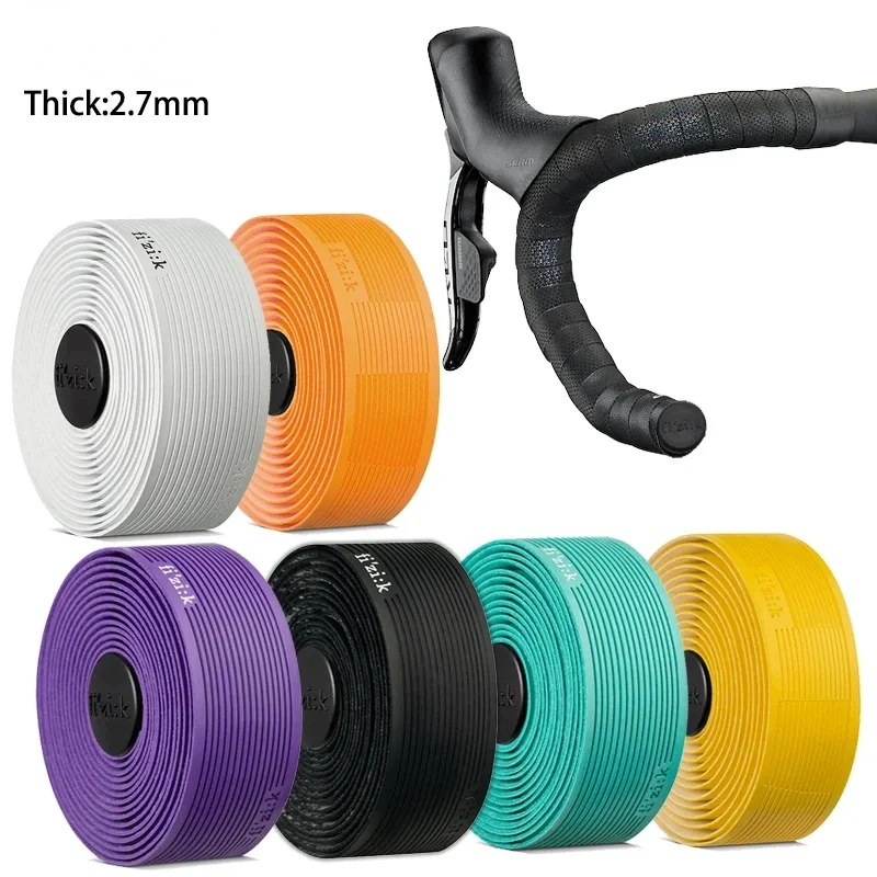 Road Bicycle Handlebar Tape Non-Slip Shock Absorbing Belt Ultralight Wear-Resistant Cycling Strap Road Bike Accessories