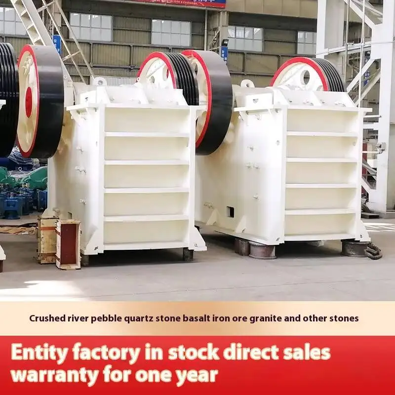 Small And Large Stone Crusher Set River Pebble Quartz Stone Crushing Equipment