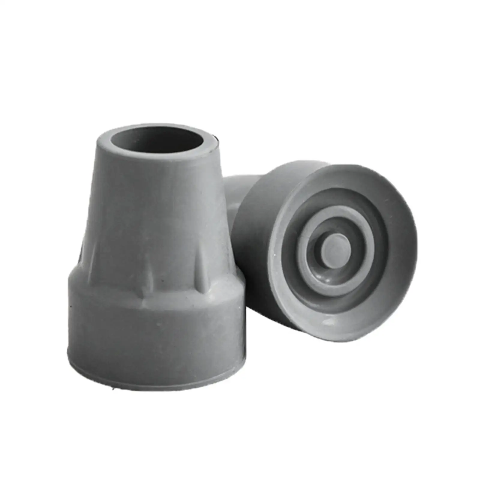 Thickened Plastic Cane Tip Tire Grain Non Slip Pad Walking Stick Attachment for Foldable Cane with Seat