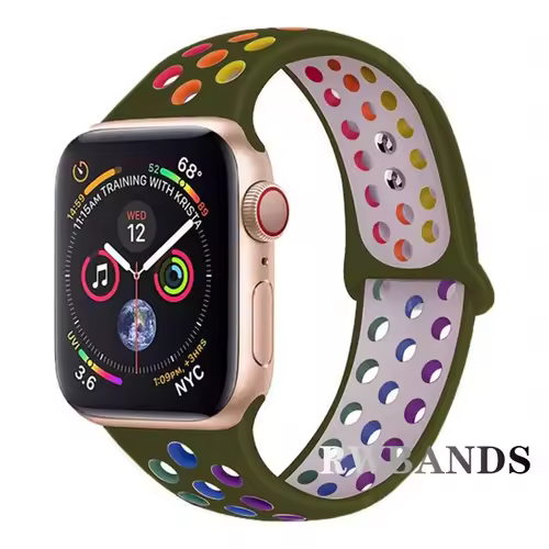 Sport Strap for Apple Watch Band 46mm 44mm 40mm 42-38-41mm 45mm Breathable Bracelet iWatch Series 10 9 8 7 6 SE 5 3 Ultra 2 49mm - Image 22