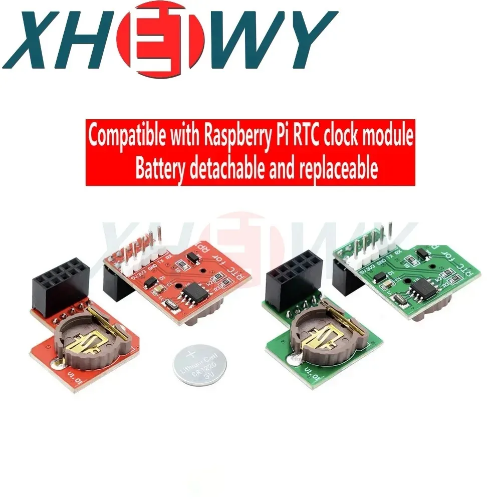 DS1307 Clock Chip I2C RTC DS1307 High Precision RTC Module Real Time Clock Module for Raspberry Pi