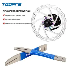 MTB Bicycle Alignment Disc Brake Wrench Stainless Steel Bike Maintenance Repair Tool Rubs the Disc for Adjustment and Correction