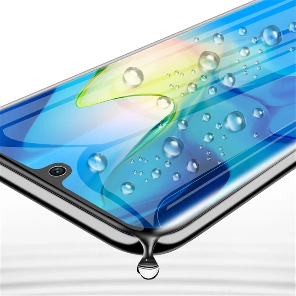 Anti-Blue Light Flexible Hydrogel Film For Oneplus 7T Pro Ace 2V 8T 9R Nord CE 2 9 Pro 11R Hydrogel Full Glue Screen Protector