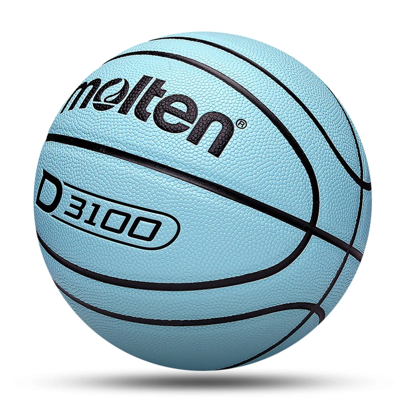 

Molten Basketball Balls Official Size7/6/5 Soft Wear-resistant PU Material Outdoor Basketball Training Game Pink Blue baloncesto