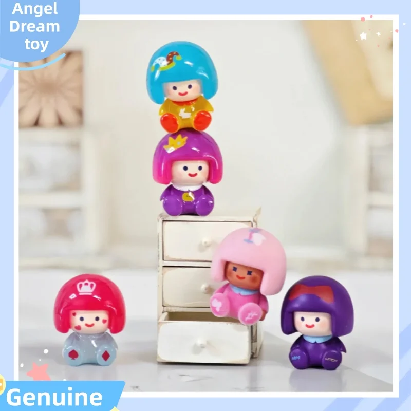 

Новая оригинальная мини-магнитная перевязка для вечеринок, серия слепая коробка, подвесная фигурка для карточек с кодом, модная игра, милый орнамент, подарок