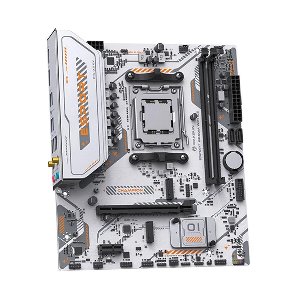 Maxsun-マザーボードb650mesport b650m, wifi, ice amd b650,5600-8000