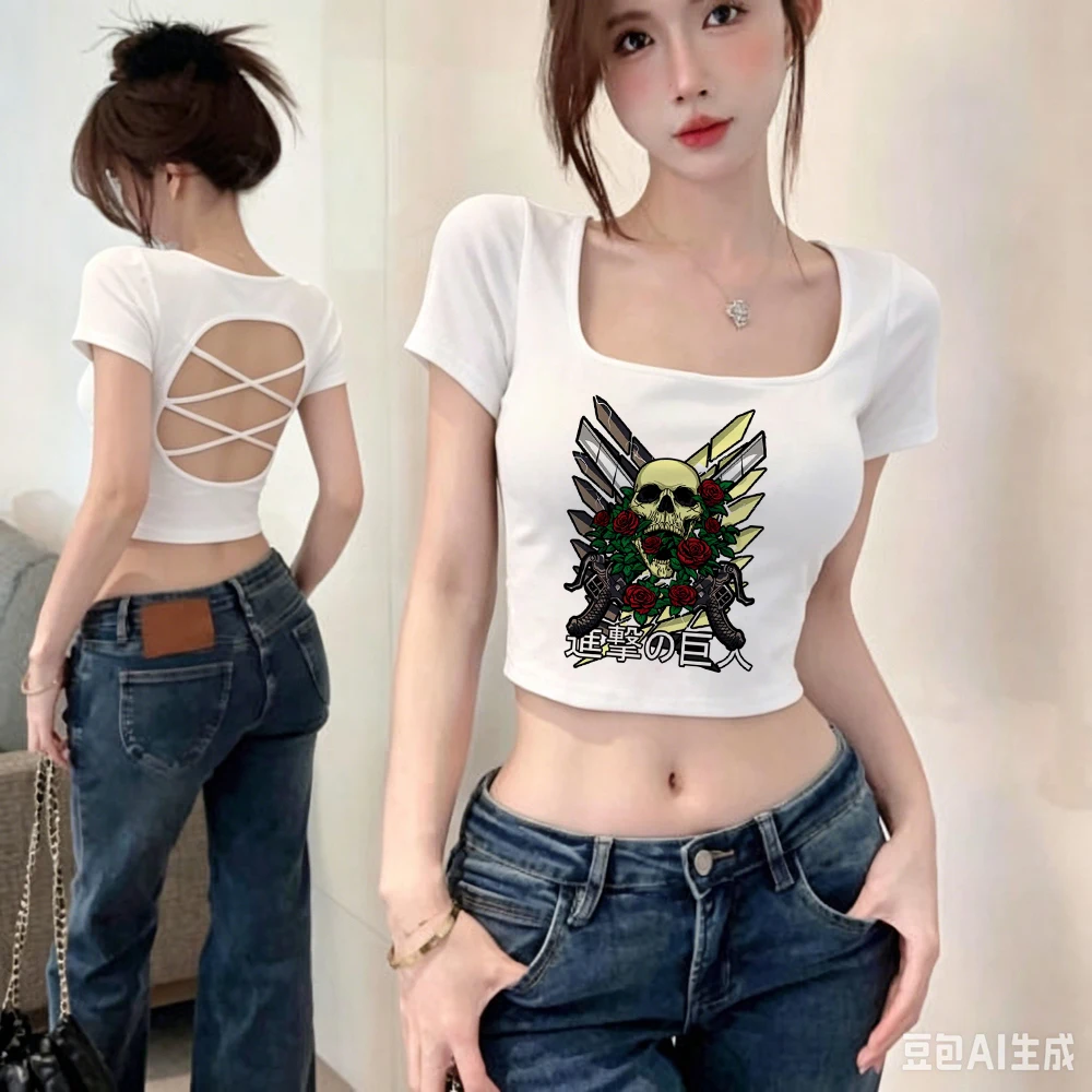 camiseta-crop-top-attack-on-titanic-para-meninas-estilo-y2k-anos-2000-gotica-streetwear-japones-grafico-vintage-fofo