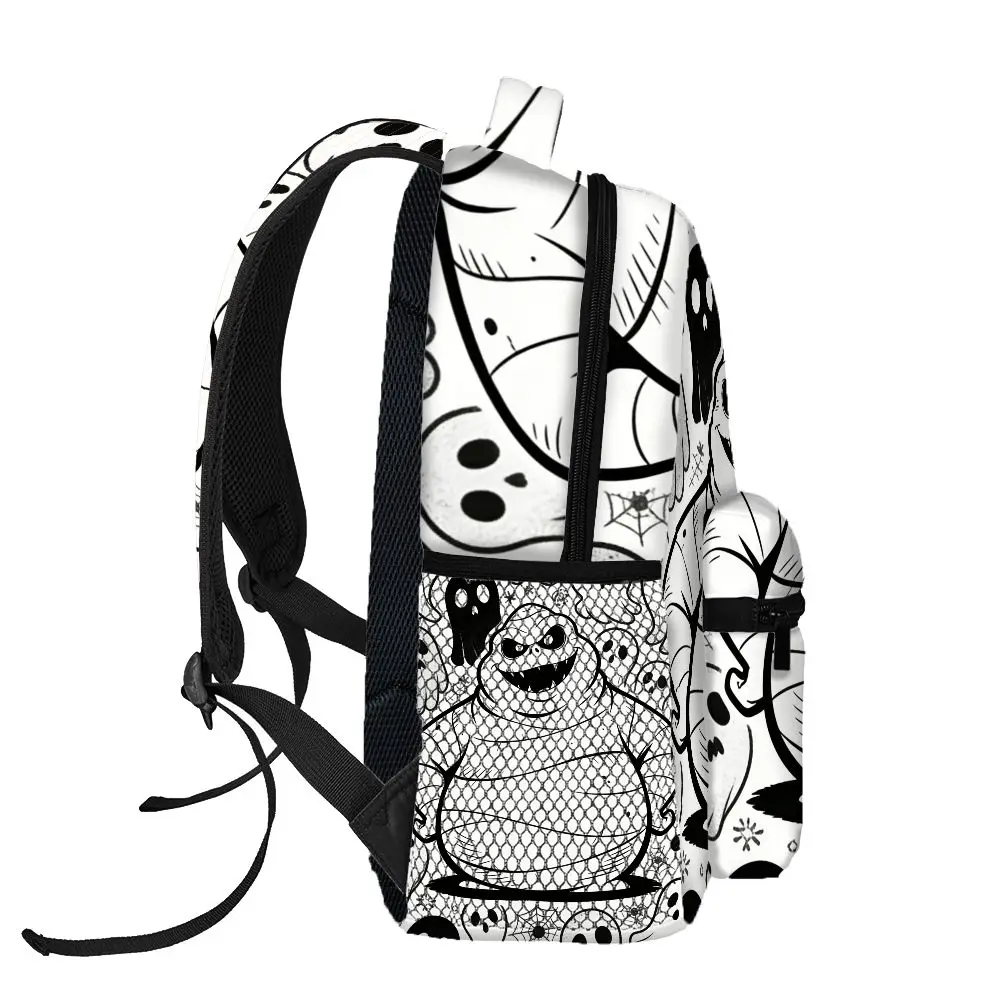 Disney Oogie Boogie Man Backpack, Casual Bag, Large Capacity, High-Quality Gift, Personalized Daily Use