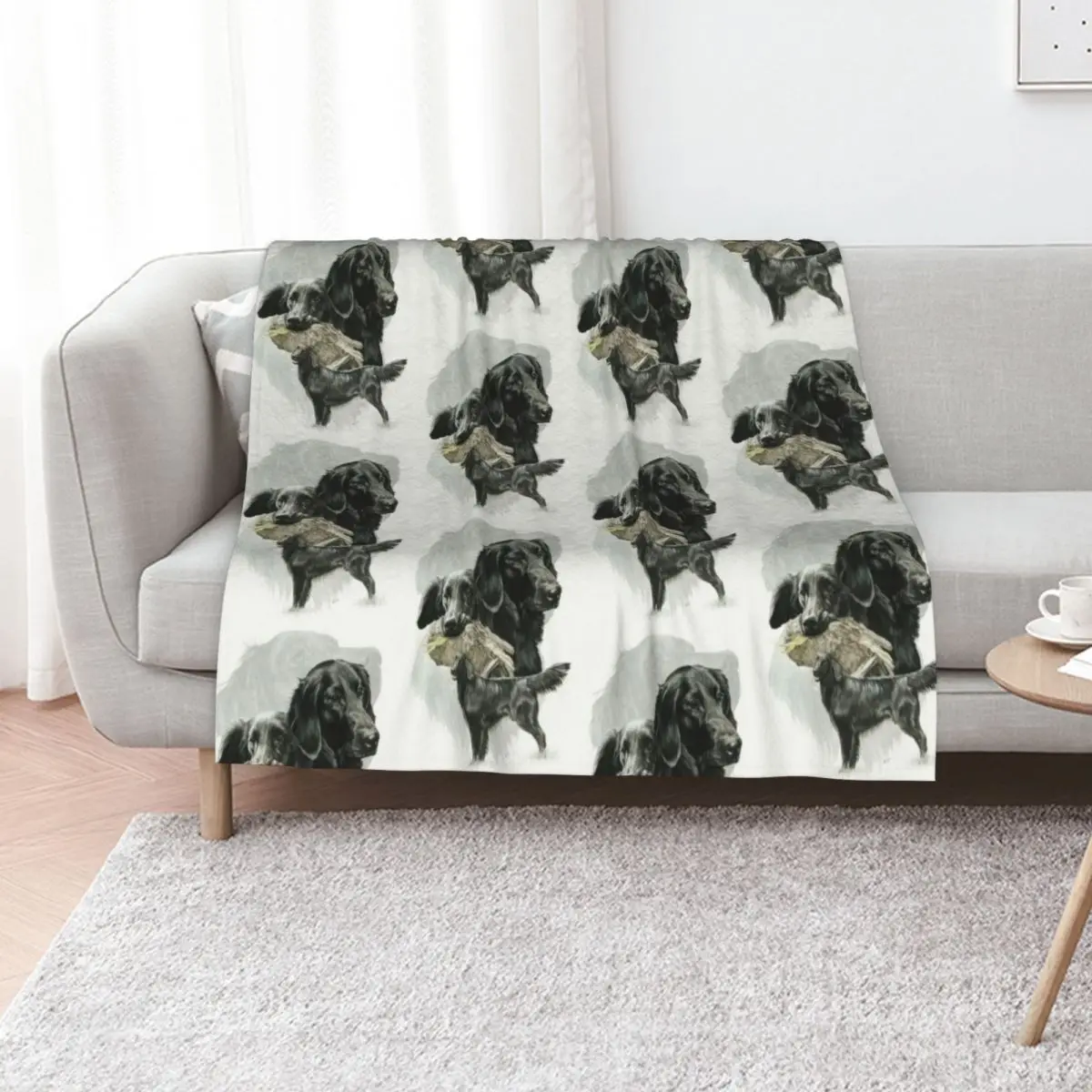 Flat-coated Retriever Medley Throw Blanket blankets and throws For Decorative Sofa Shaggy Warm warm for winter manga Blankets