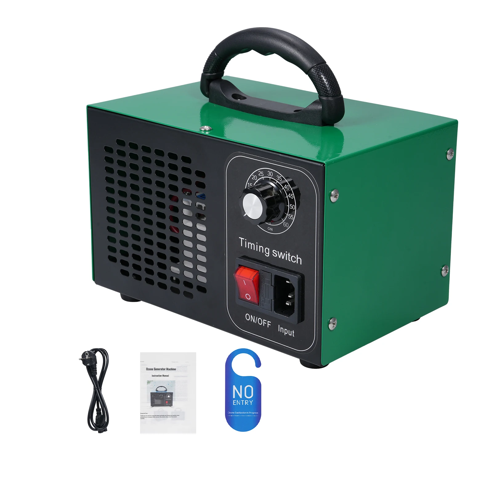 Ozone Generator 45,000mg/h Industrial/Home O3 Air Purifier Deodorizer for Areas of 2500 Square Feet High Capacity Ozone