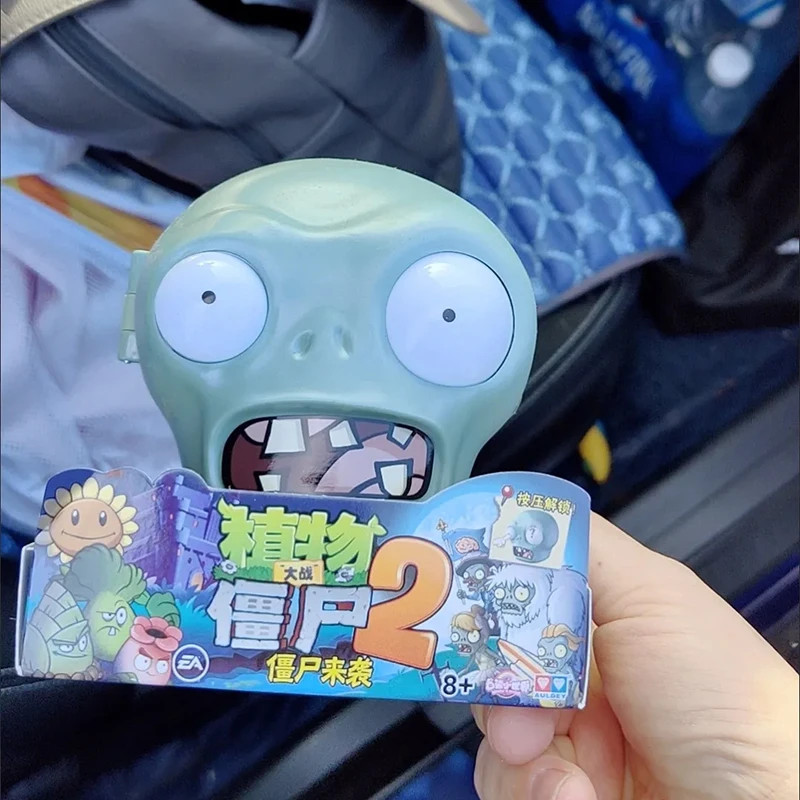 Plants Vs. Zombies 2 Zombie Attack Series Scene Desktop Blind Box Diy Assembled Zombie Battle Boy Toy Christmas  Birthday Gift