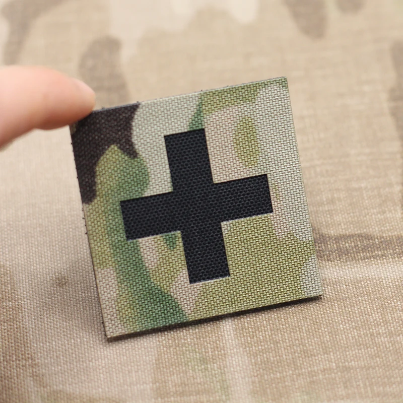 Medical laser cutting patch tactical patch 2inches x 2 inches