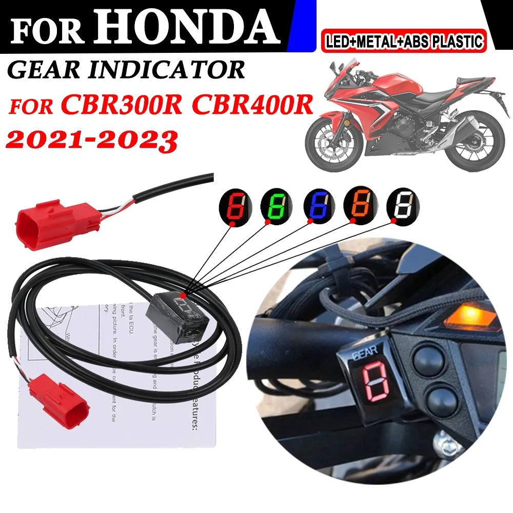 2025 NEW For Honda CBR300R CBR400R CBR 400R cbr300r cbr400r 2021 2022 2023 Motorcycle 1-6 Gear Display Indicator Speed Meter