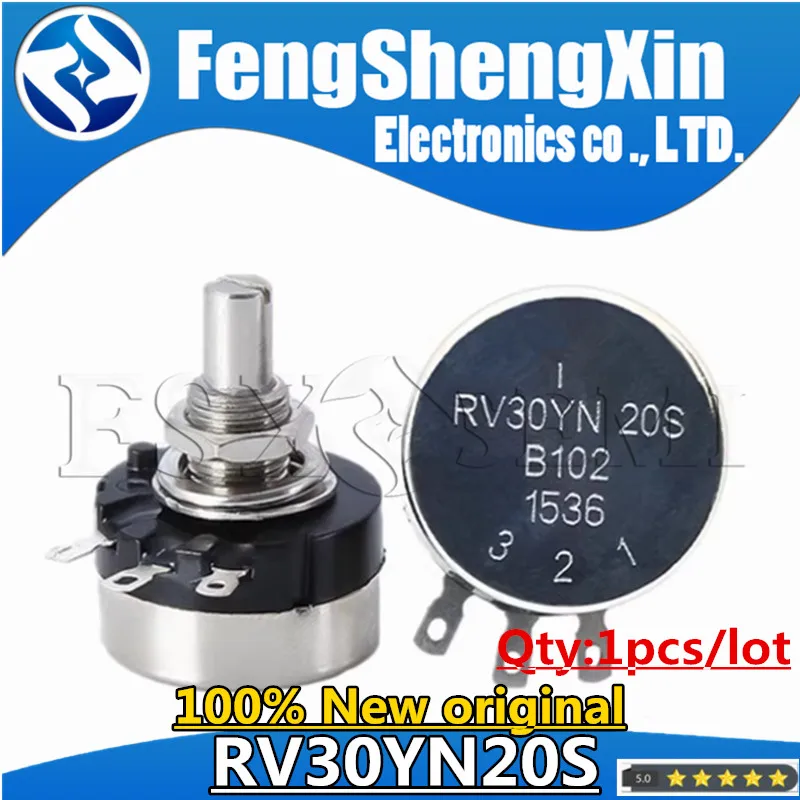 RV30 potentiometer RV30YN20S B102 B202 B502 B103 B203 B503 B104 B204 B254 B504 B105 500R 1K 2K 5K 10K 20K 50K 100K 250K 500K 1M