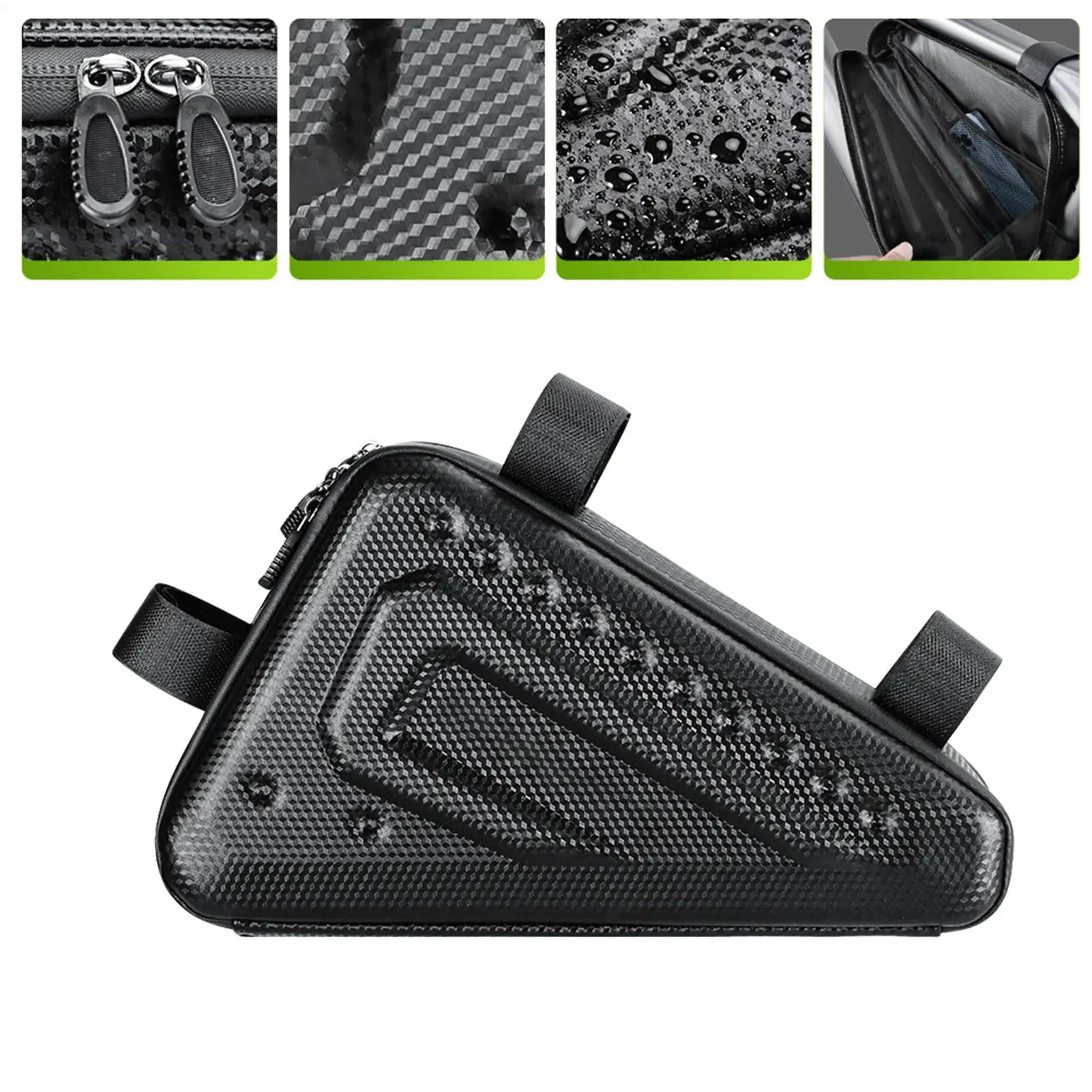 Electric Bike Battery Bag Waterproof With Charging Cable Port Bike Frame Battery Protector Bag For Enthusiasts Students