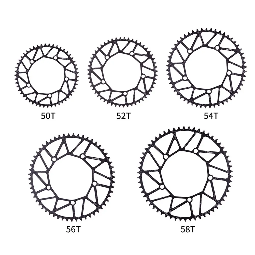 

1Pcs 130Mm Bcd Single Chain Ring for Bike Crankset Premium Aluminum Alloy Bicycle Chainring Guard Protection Replacement Parts