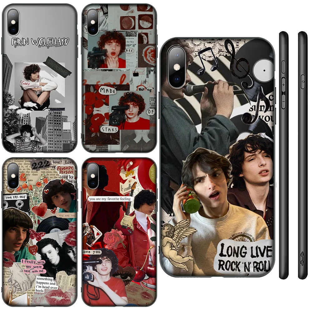 H-61 Finn Wolfhard New Phone Case for Xiaomi Redmi Note 11 11s 10 10s 9 9s 10t 8T 8 7 6 Pro Max