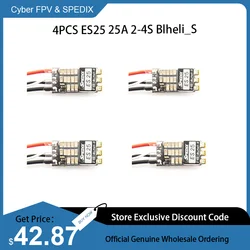 SPEDIX ES25 25A 2-4S Blheli_S ES30 3-6S FPV Racing Brushless ESC for RC Drone