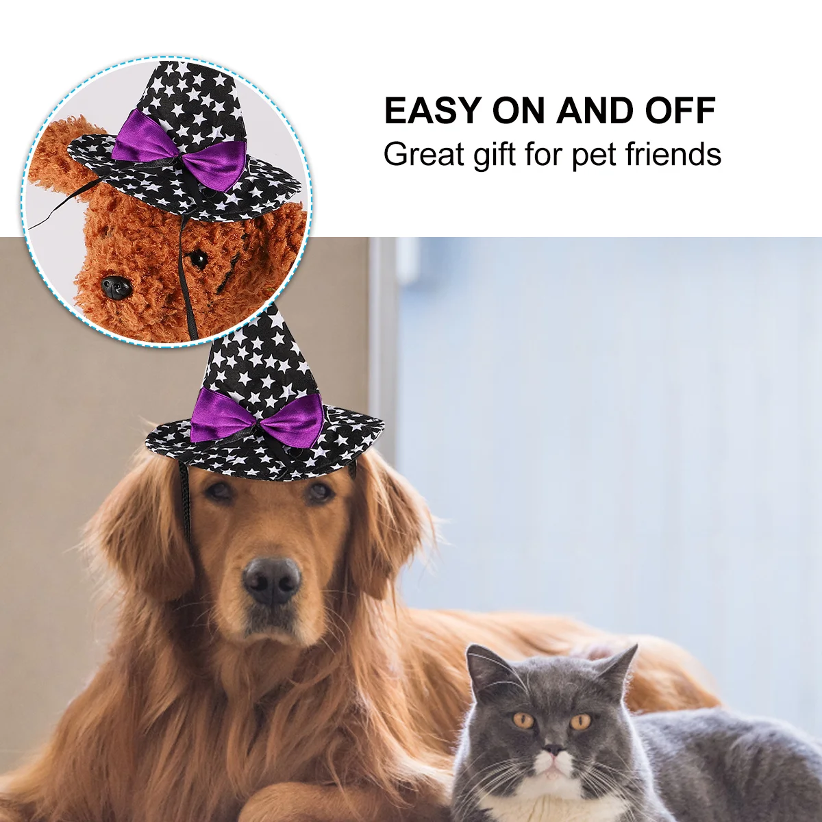 

Hat Halloween Night Dog Cap Durable Dacron Material Perfect for Parties Birthdays Outdoor Use