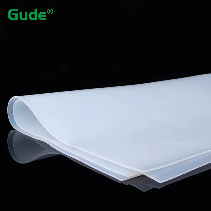 

Translucent Silicone Rubber Sheet Plate Mat White Clear Silicone Gasket High Temperature Resistance Silicone Pad Thick 0.5-20mm