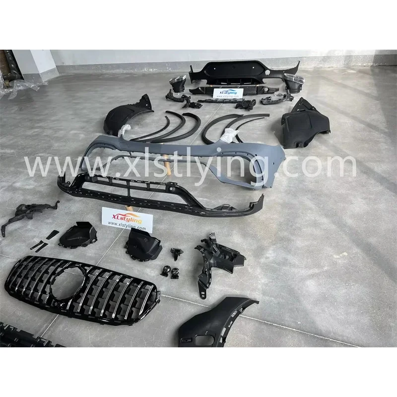 

Xlstyling Car Auto Front Rear Bumper GLC63 Diffuser Accessories Body Kit for X253 GLC Coupe 2016-2019