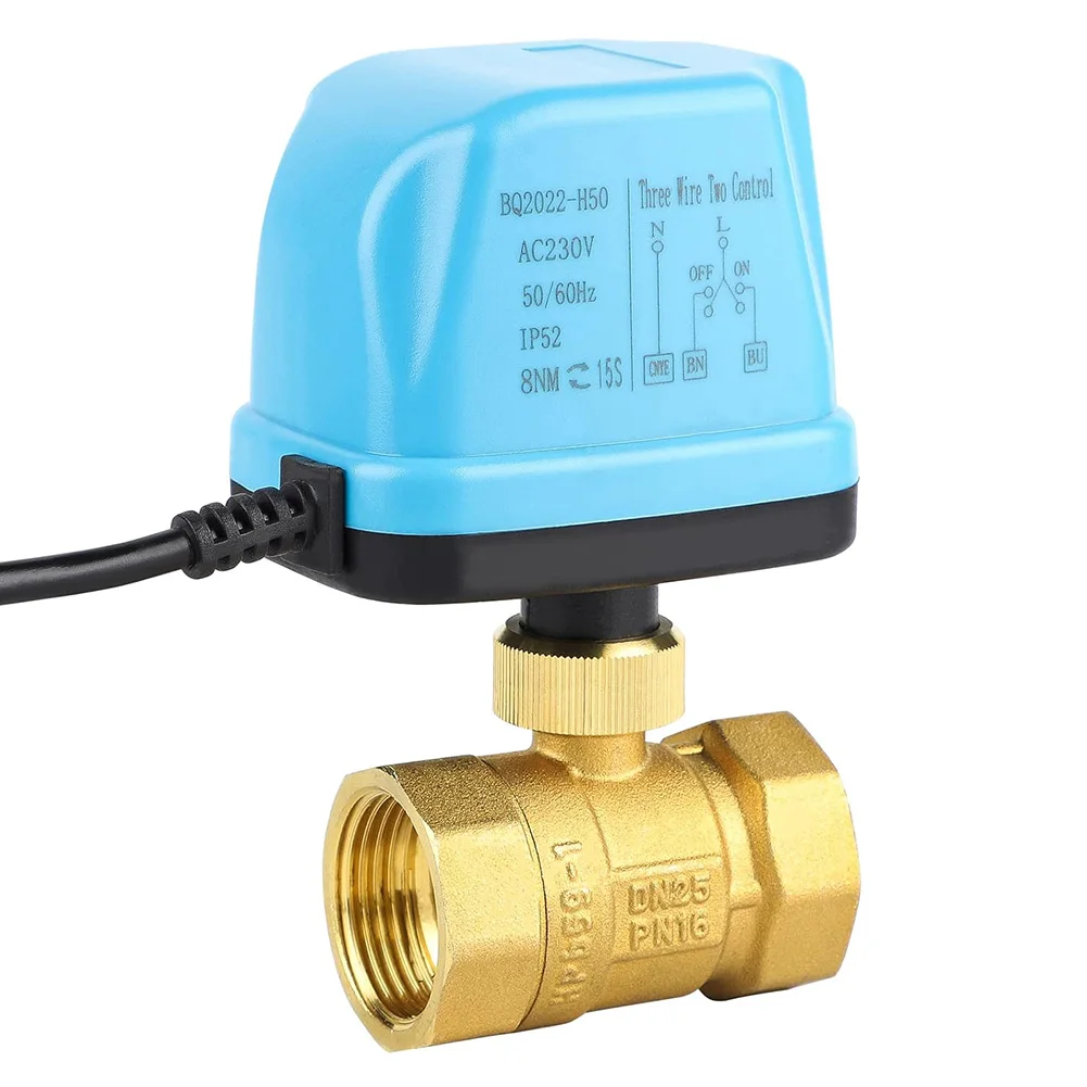 Advanced Engineering in Brass Electric Ball Valve Ensures Long Lasting Performance under Pressure Conditions 220V