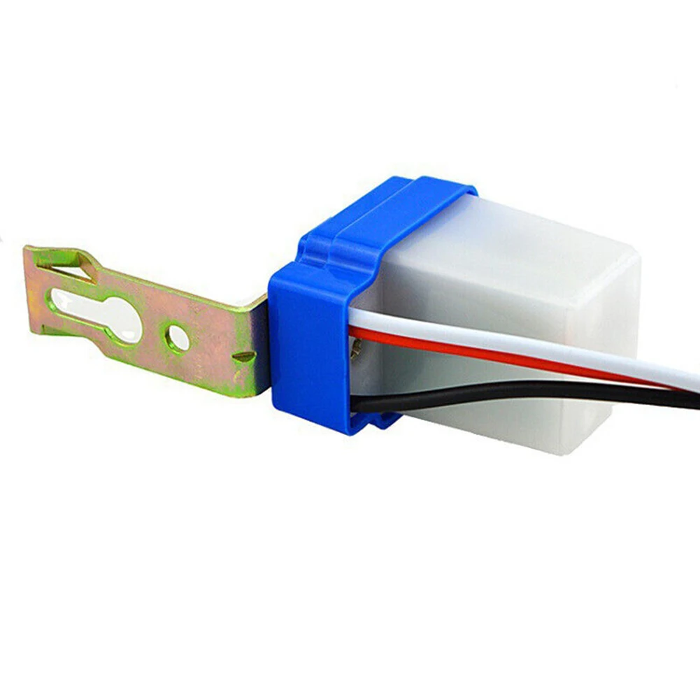 Photocell Sensor Switch Auto On Off for Street Lighting 10A Load AC DC 12V 24V 220V for Garden Factory and Park Lights