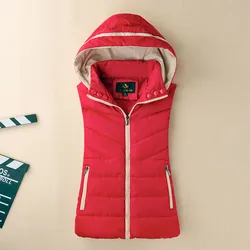 Cotton Vest Women's Jacket 2025 Winter New Large Size Tide Waistcoat Slim Collar Korean Short Sleeveless Coat Female Outwear