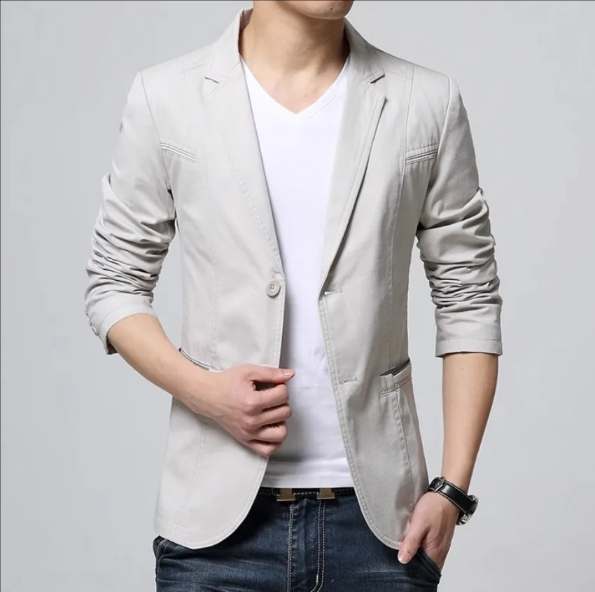 Custom Spring and Summer New Small Suit Male Korean Tailored Blazers For Men's jackets