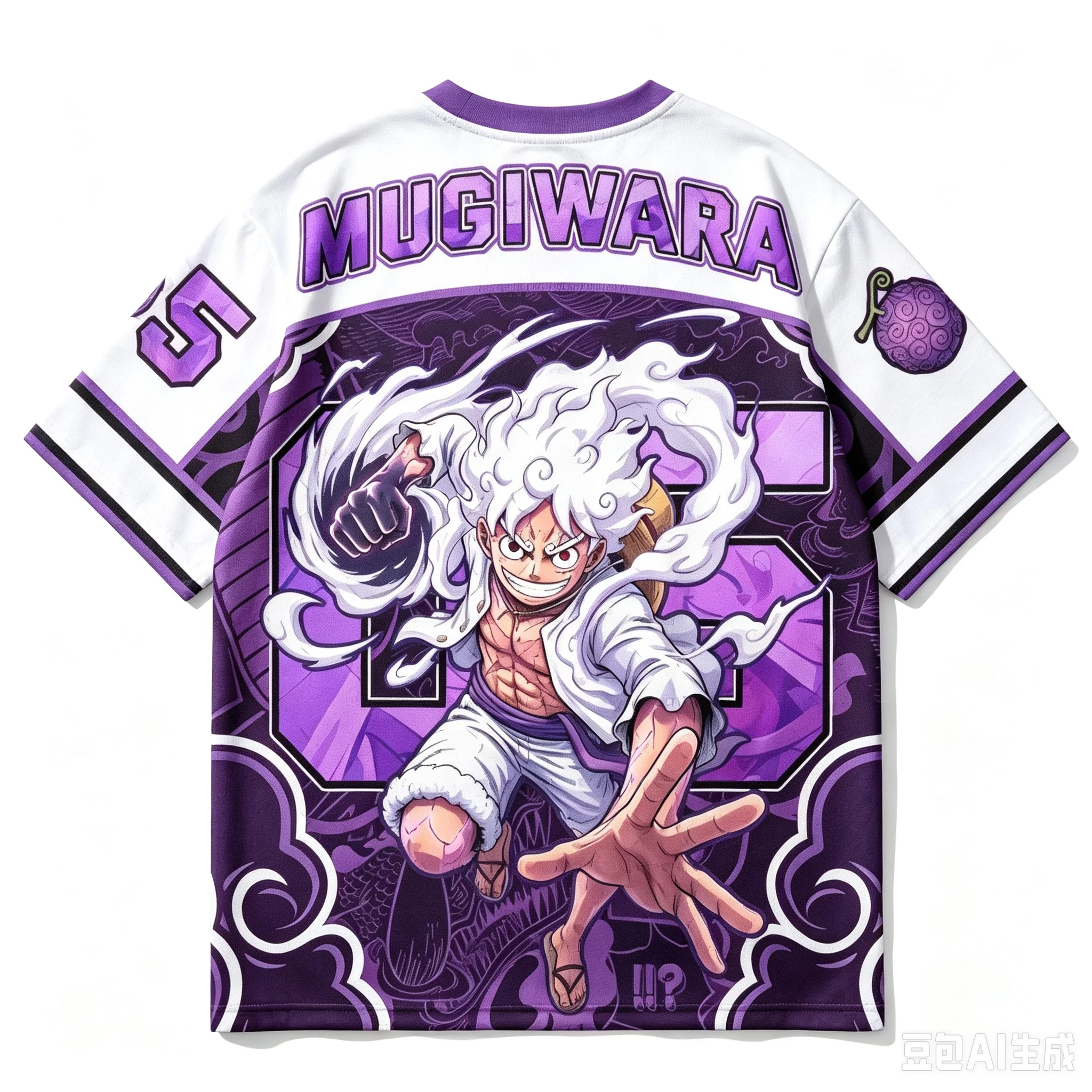 3D Printing One Piece - เสื้อยืดอนิเมะวันพีซ 2026 ยูนิเซ็กส์ โพลีเอสเตอร์ พิมพ์ลาย 3D