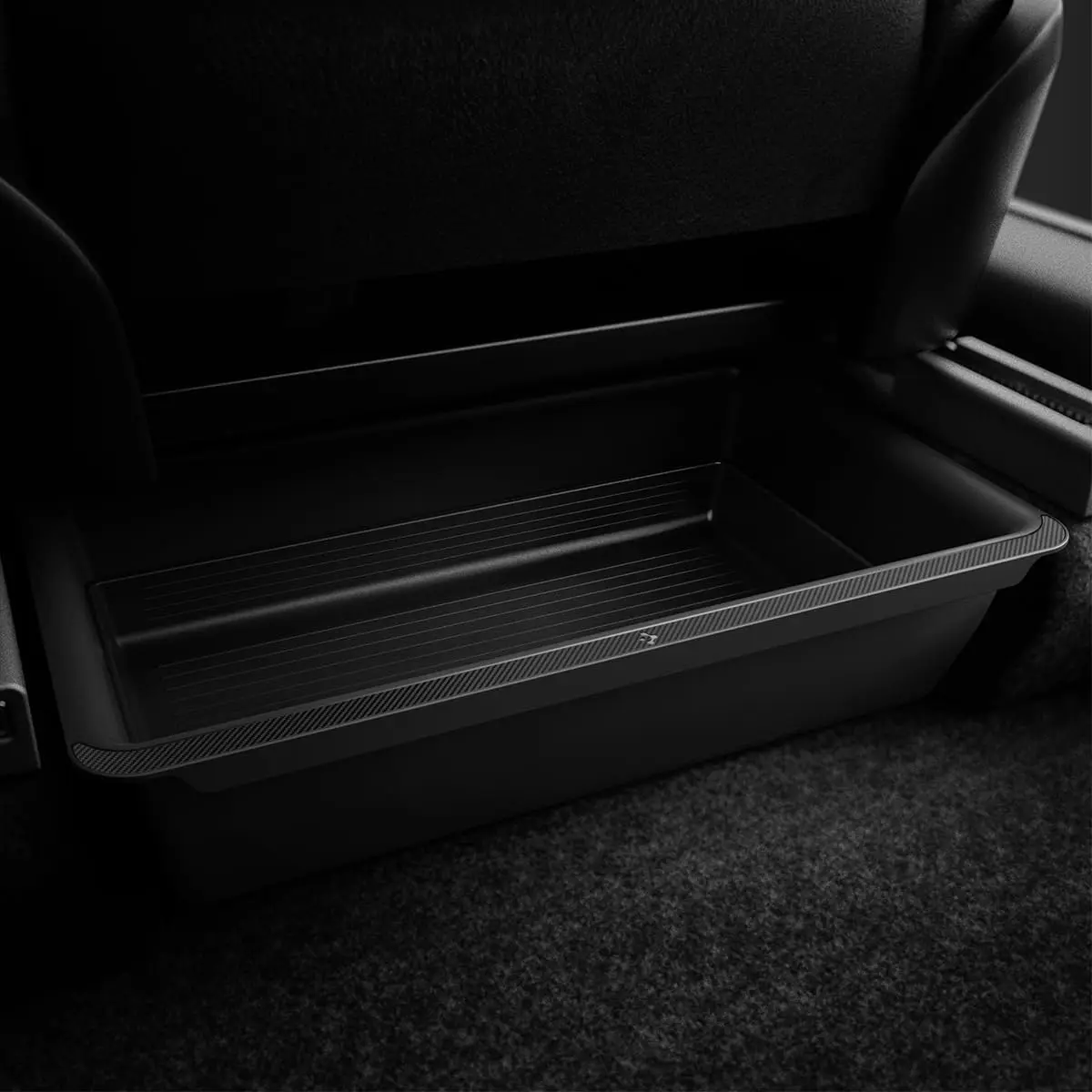 

Органайзер-бокс для хранения под сиденьем для Tesla Model Y (2020-2026) - быстрая установка без инструментов