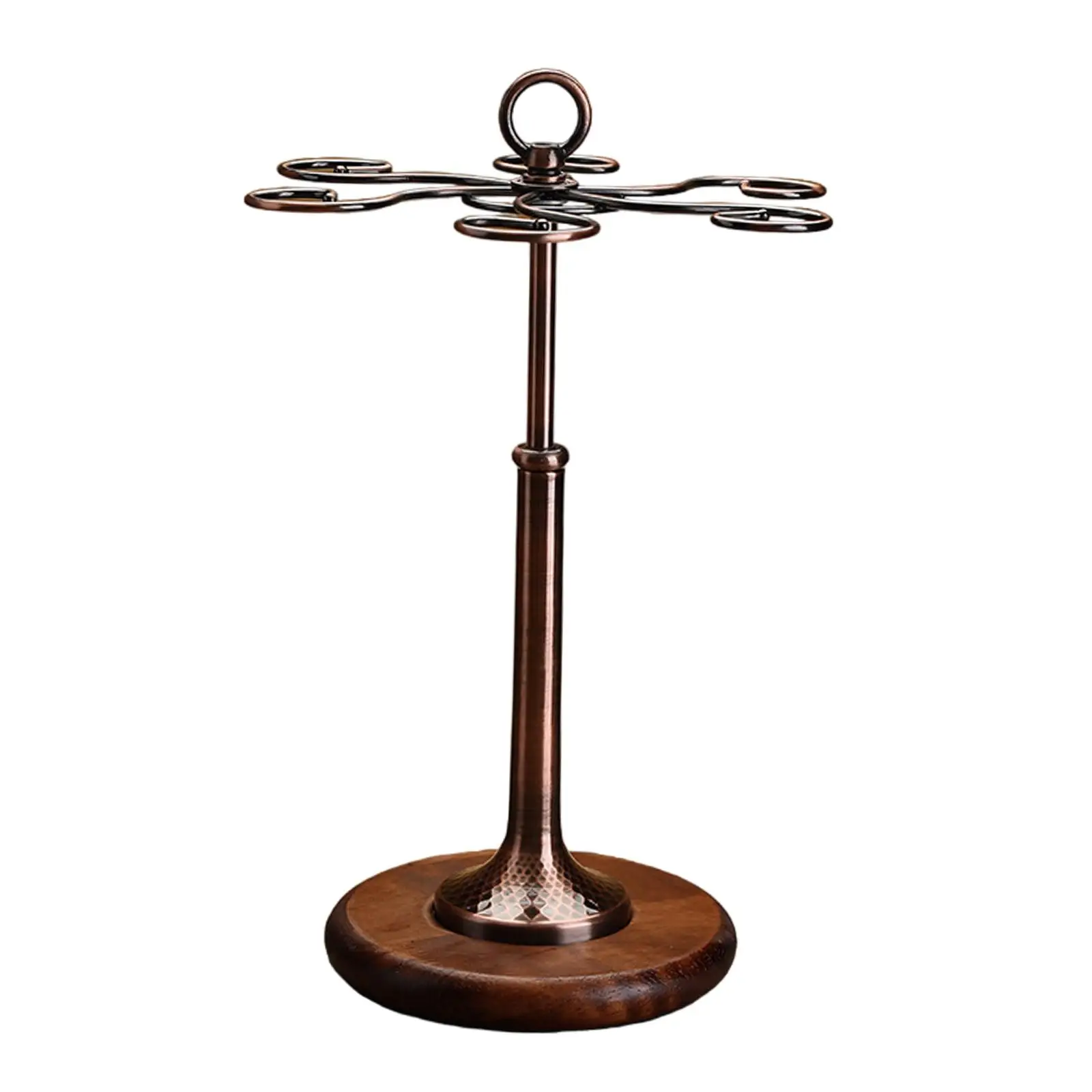 

Отдельностоящая стеклянная стойка, держатель для стеклянной посуды для домашнего настольного бара