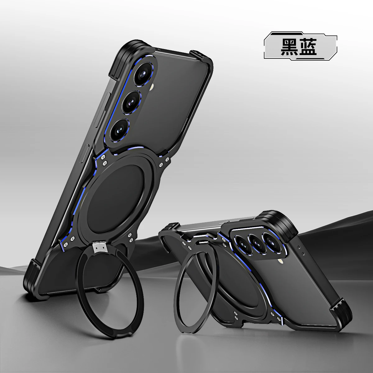 

Titanium Metal Phone Case For Samsung Galaxy S23 S24 S25 Ultra Plus Aluminum Alloy Bumper 360° Magnetic Lens Protect Frame Cover