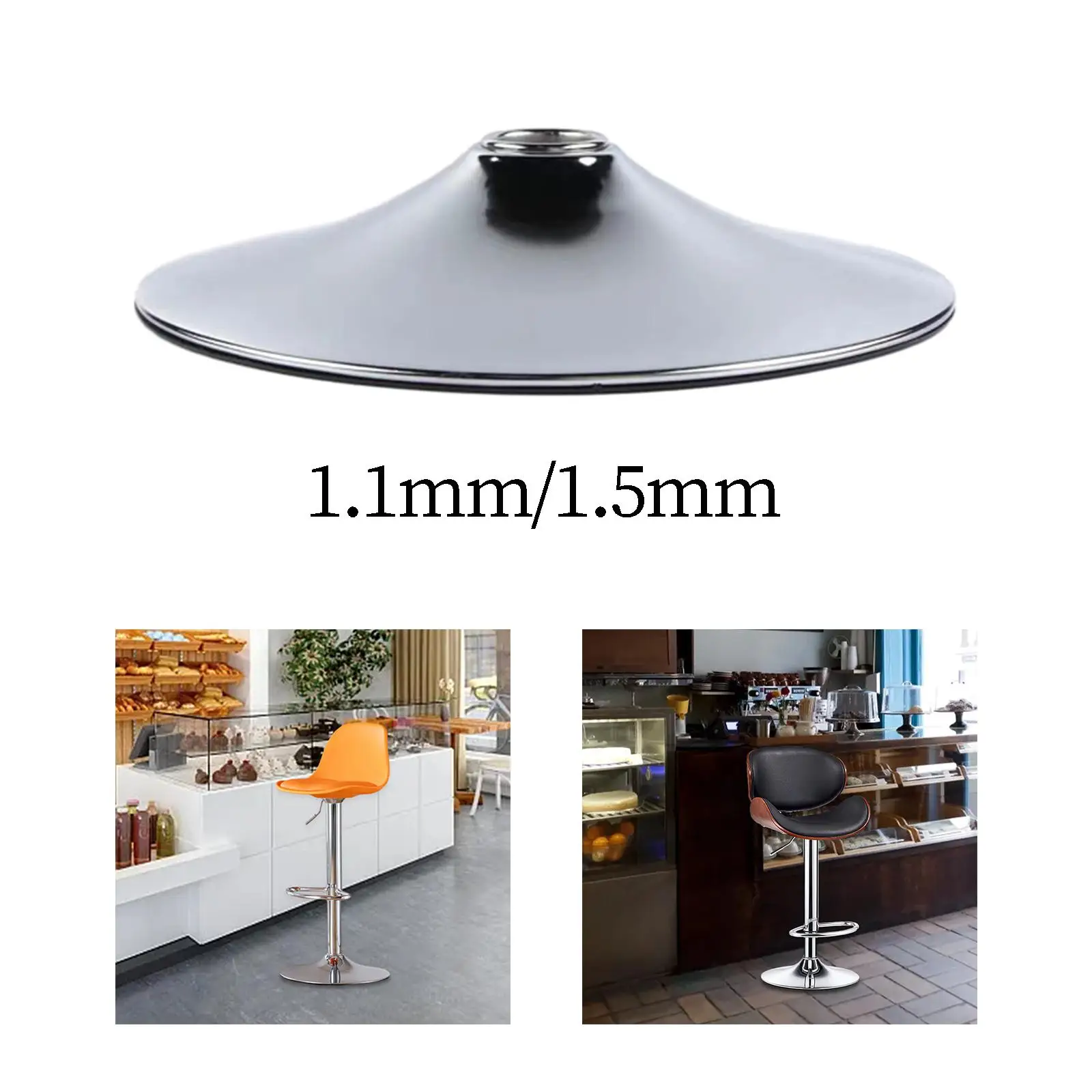 Bar Stool Round Base Practical Replacement Table Chair Base Chair Swivel Base for Kitchen Island Chair Counter Pub Bar Stool