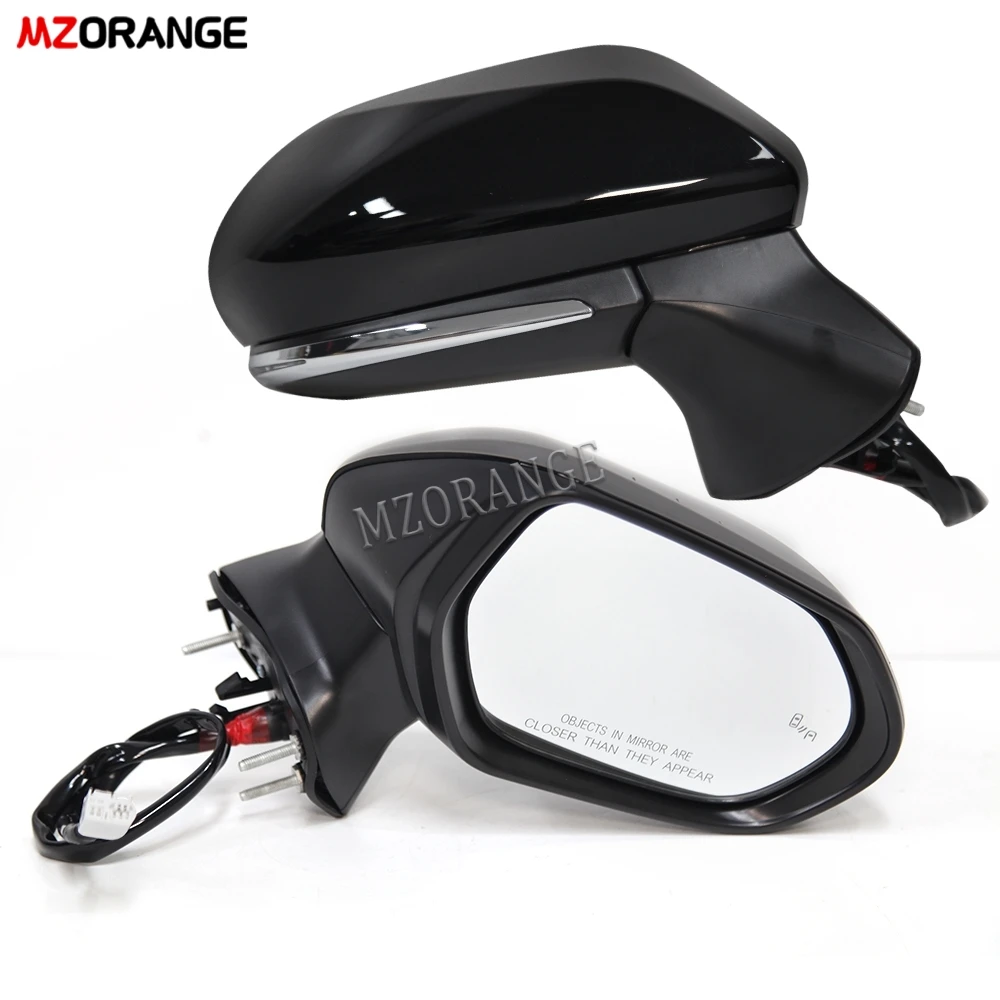 Rear View Mirror For Toyota Camry 2018 2019-2021 Car Side Wing Door mirrors  turn signal light blind spot glass lens  accessory