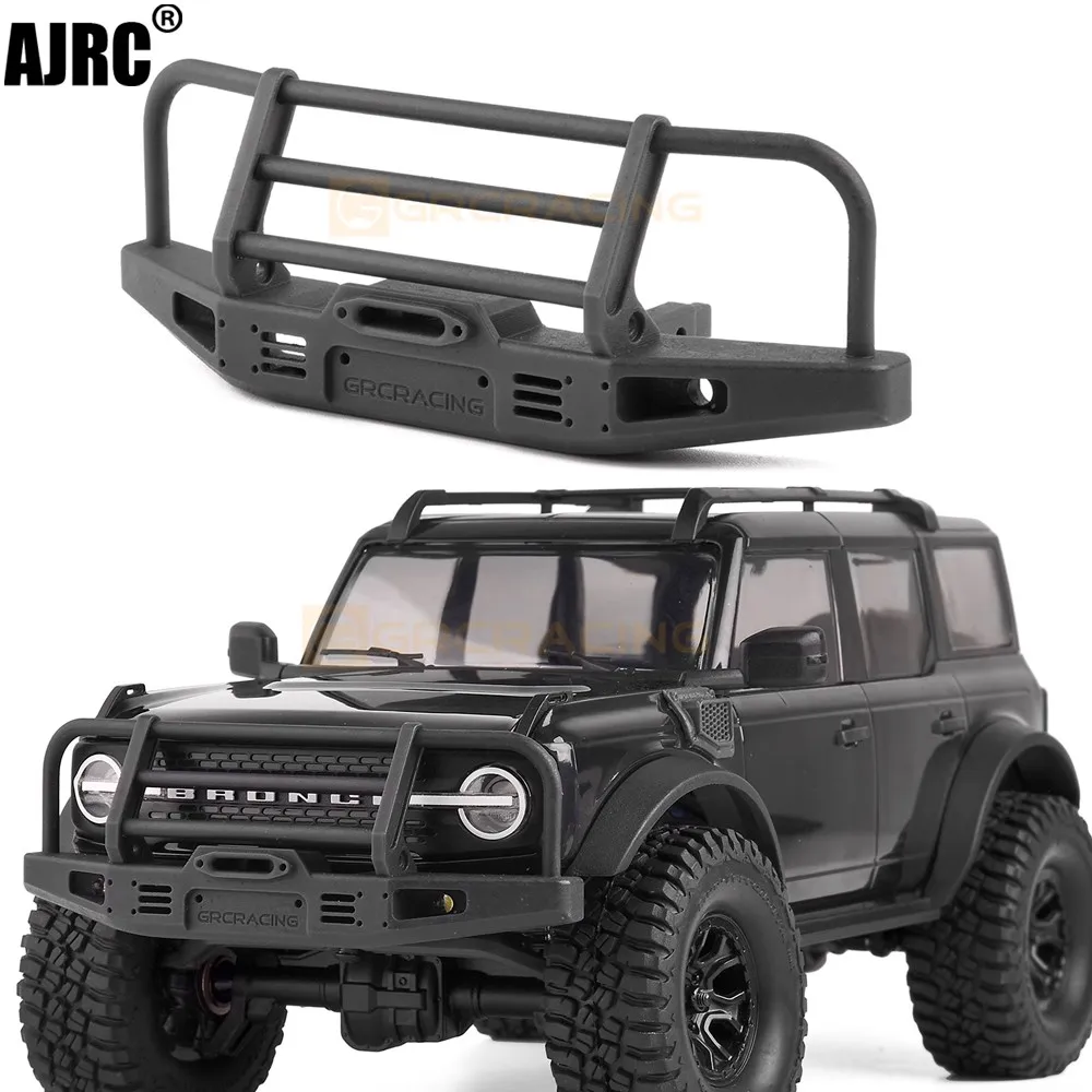 1/18 Front Bumper 3d Printing For Traxxas Trx4-m Bronco Trx4m Rc Crawler Car Upgrade Accessories Front Bumper