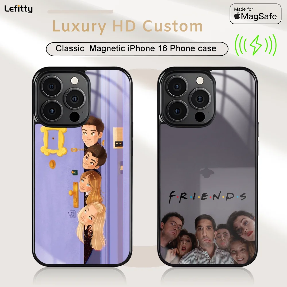 

Funny The F-Friends TV SHOW Phone Case For iPhone 16 15 14 13 12 11 Pro Max Plus Mini Magnetic Magsafe Wireless Charging Cover
