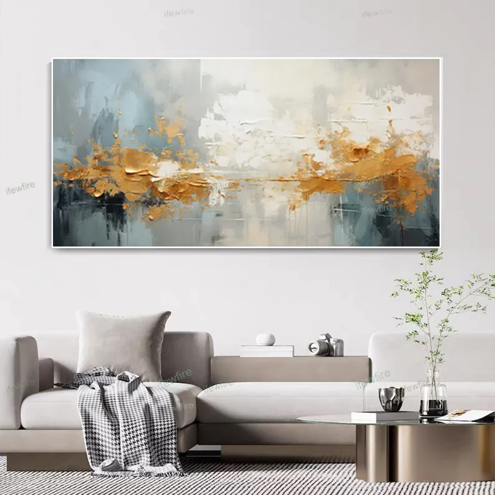 

Modern Abstract Thick Texture Wall Art Canvas Oil Picture For Living Room Decor Painting Pure Handmade Custom Acrylic Mural Trim